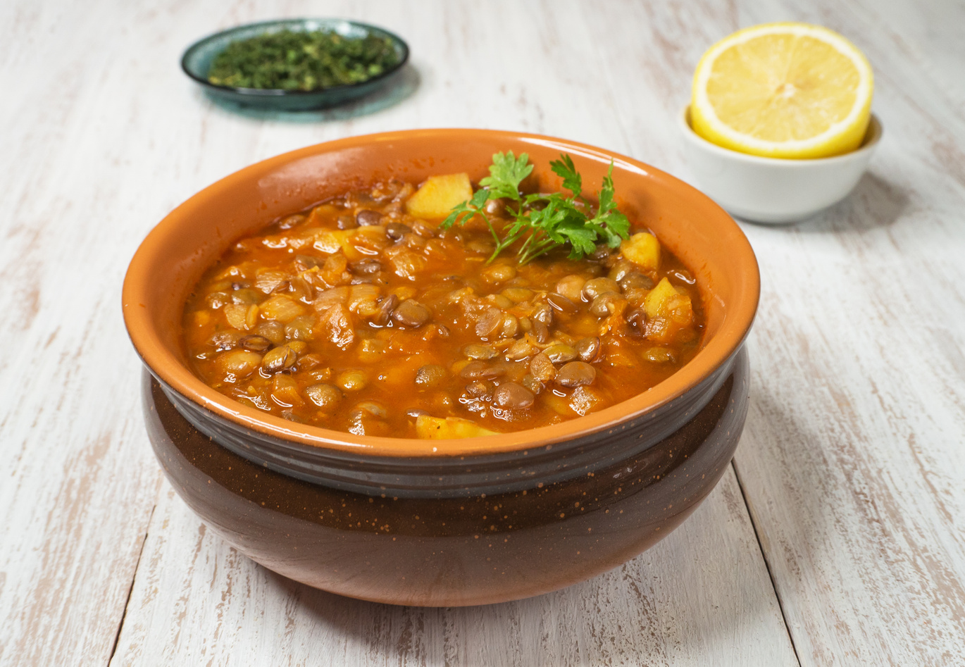 Sopa de Lentejas al Estilo Adventista